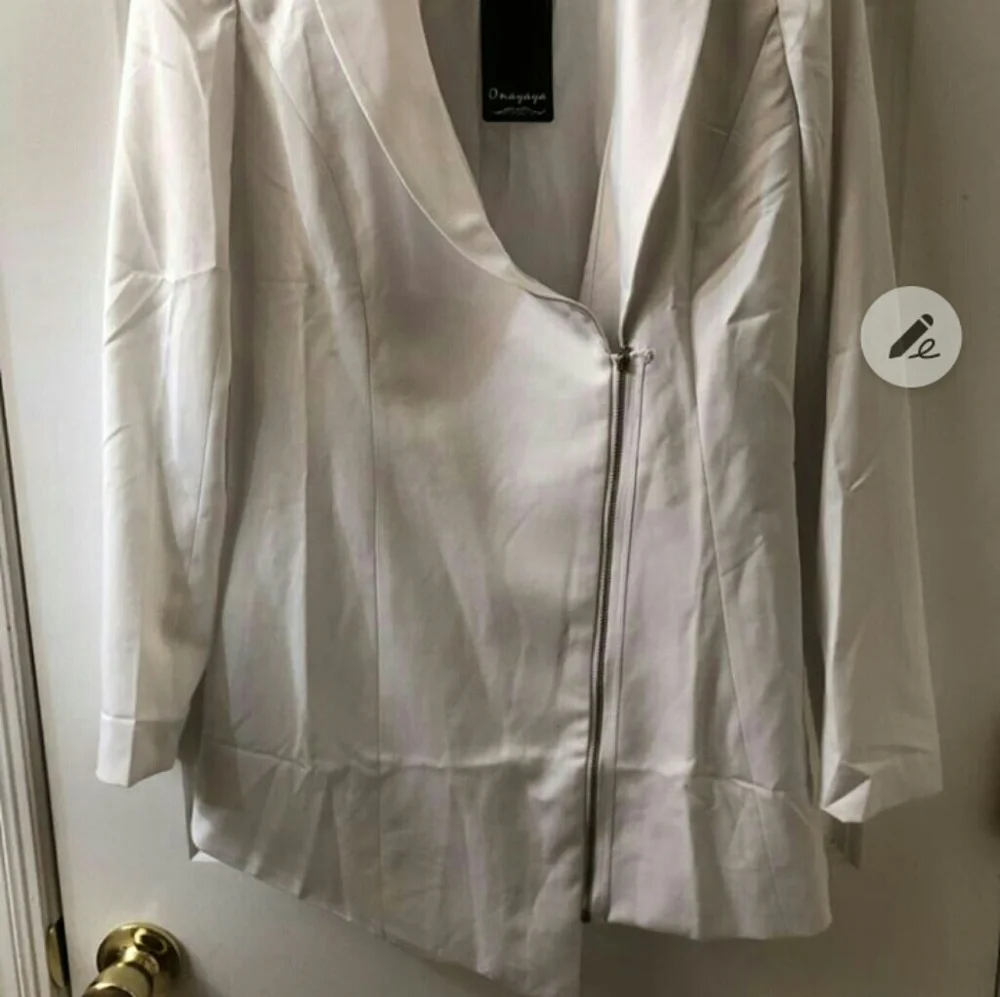 Asymmetric Blazer Mini Dress - Picture 2 of 2